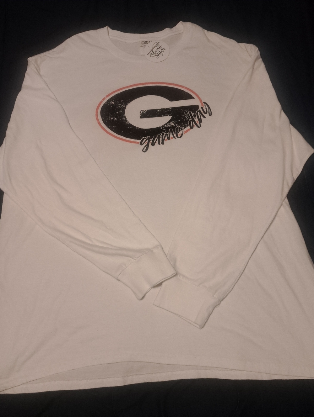 Georgia Long Sleeve 'Game Day'Sz.3xl